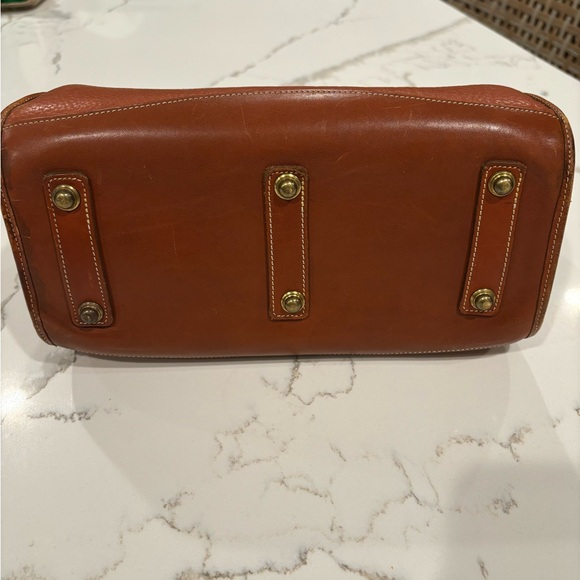 Dooney & Bourke Terracotta Leather Vintage Satchel - Picture 3 of 6
